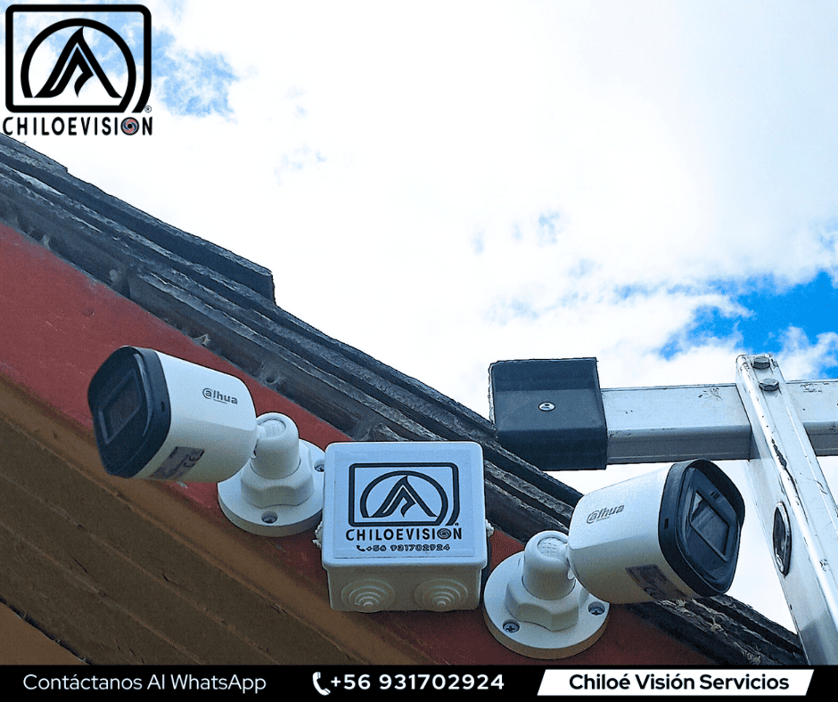 Mantenimiento de camaras de seguridad en Chiloe