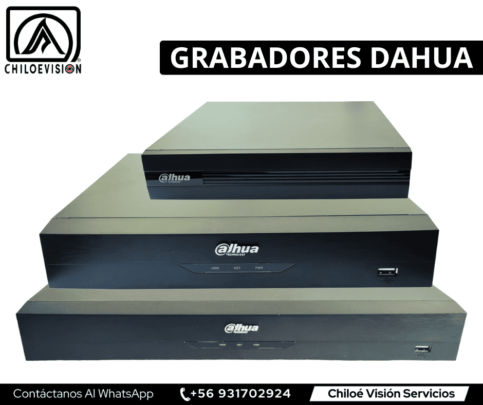 Grabadores NVR Dahua