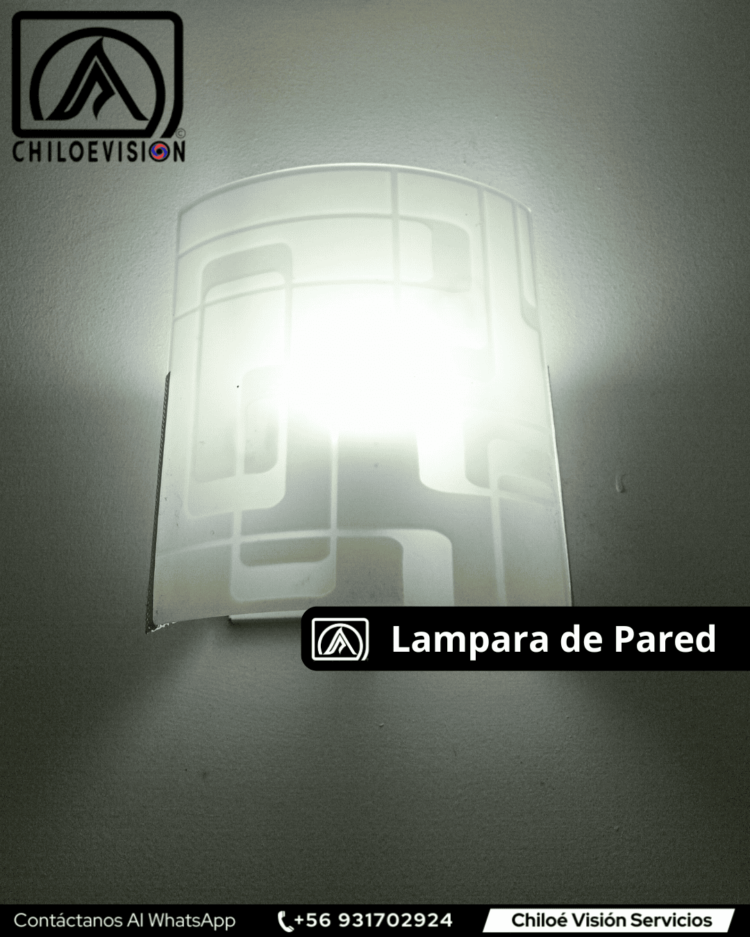 Instalacion de Lamparas en Achao