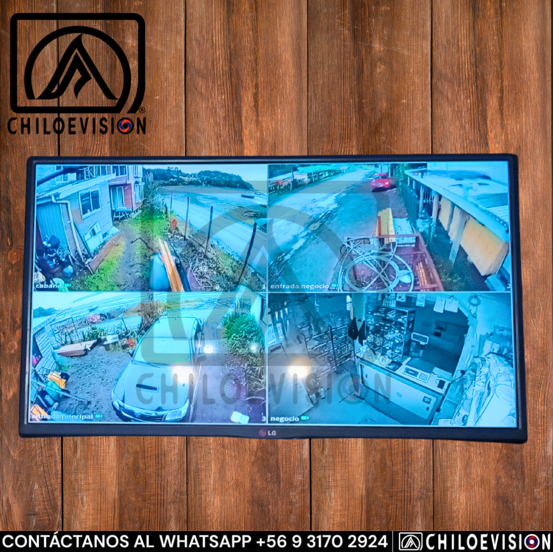 Cámaras CCTV en Chiloé