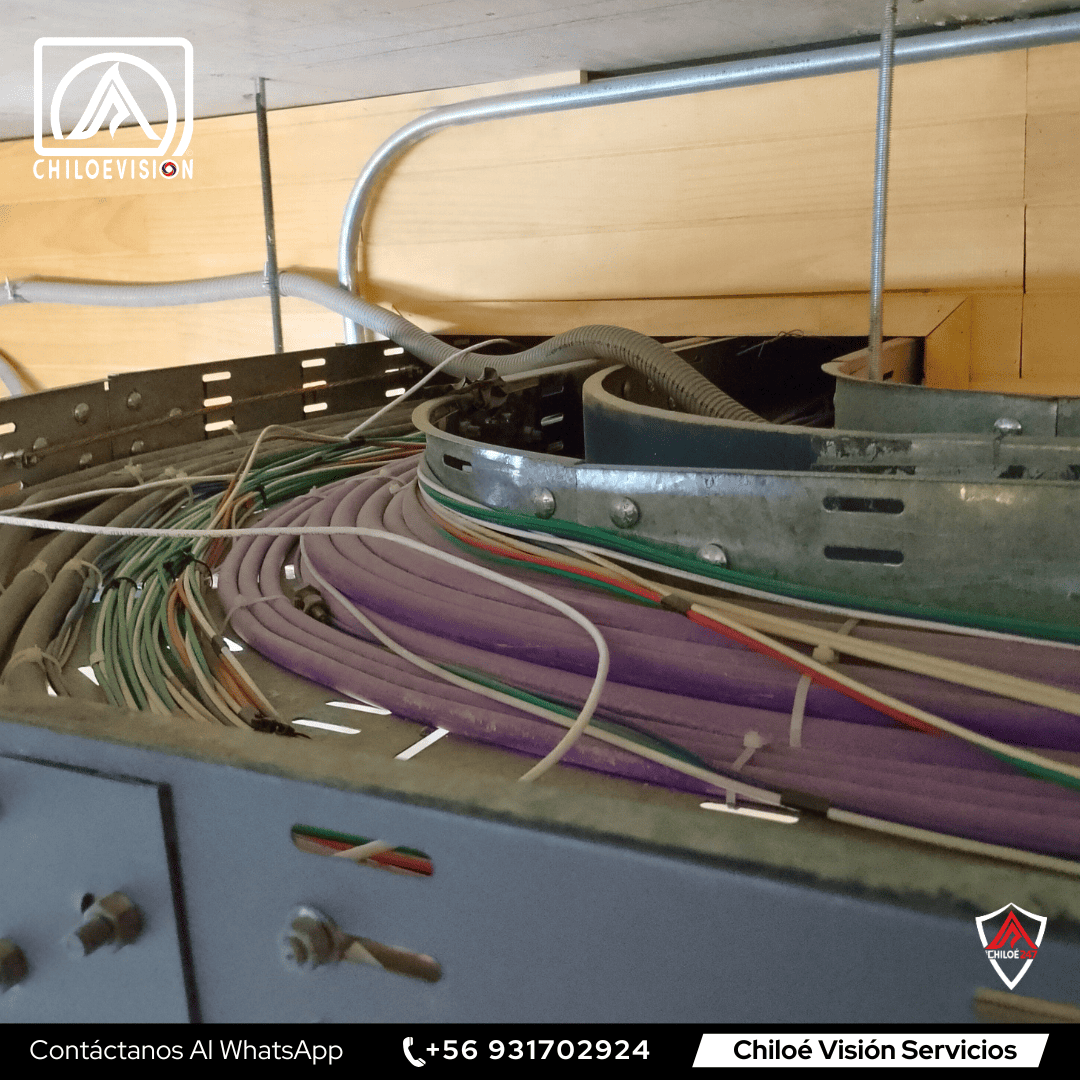 Mantenimiento de Cableado de Cámaras de Seguridad en Castro, Chiloé