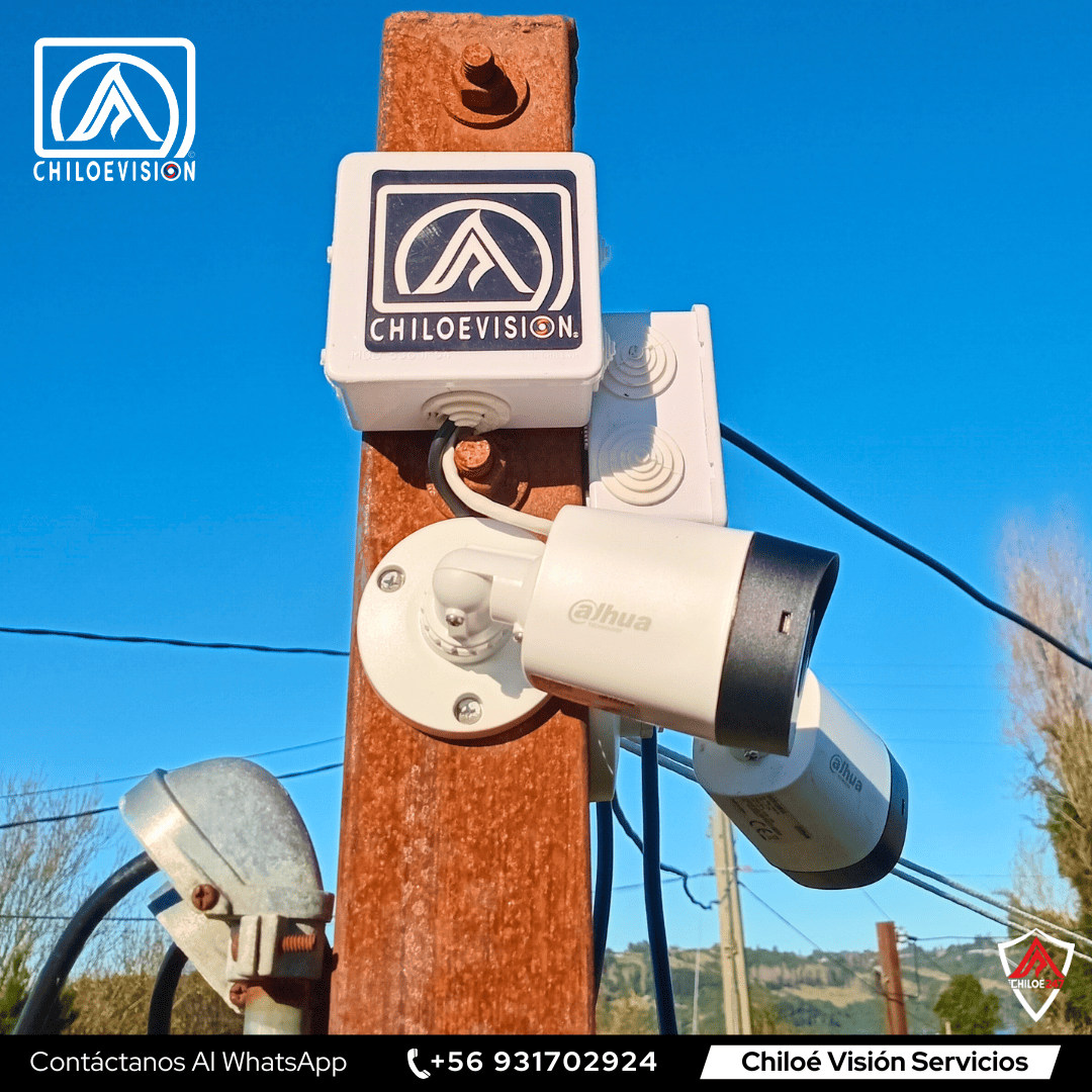 Instalacion de Cámaras de Seguridad y Alarmas en Chiloé