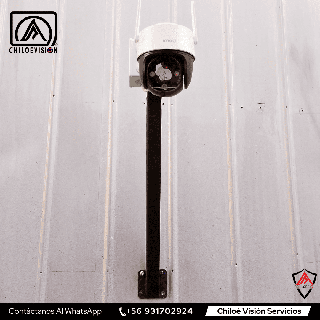 Instalacion de camara de vigilancia wifi en Ancud