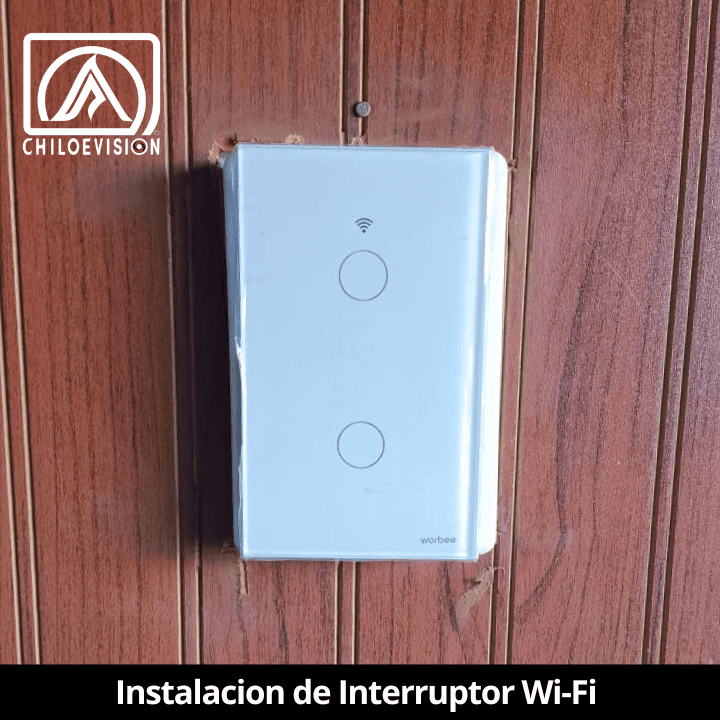 Interruptores WiFi en Chiloé