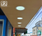 Iluminación en Aleros de Local Comercial Controlada por Celular